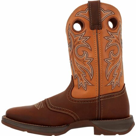 Durango Rebel by Saddle Up Western Boot, BROWN/TAN, 2E, Size 6.5 DB4442